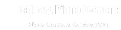 Logo Calgary Piano Lessons white